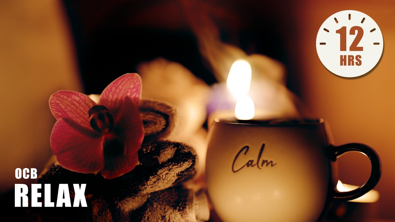 12 Hours of Relaxing Sleep Music - Piano Music, Relaxing Music, Meditation, Stress Relief (Calm)