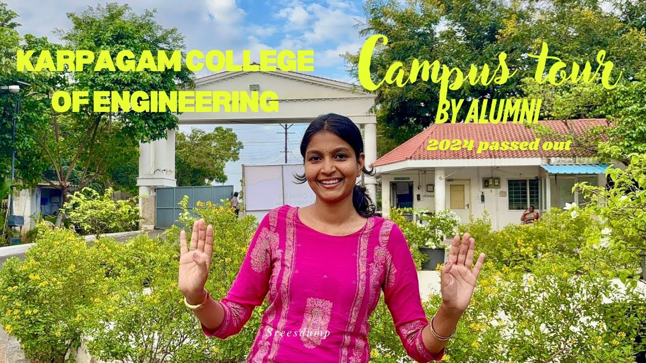 Karpagam College of Engineering Campus Tour | KCE | Coimbatore | Sreesdump