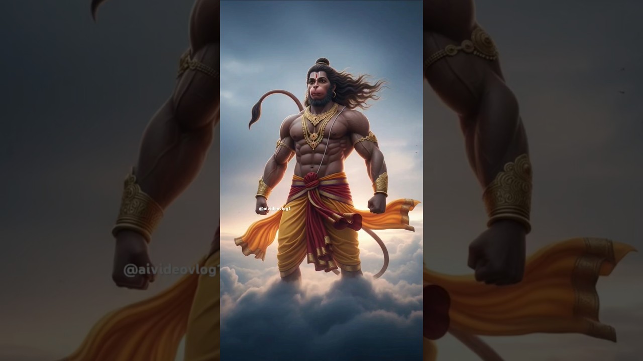 Ai Images of Lord Hanuman Ji #hanumanji #bajarangbali #aiimages #aivideovlog1