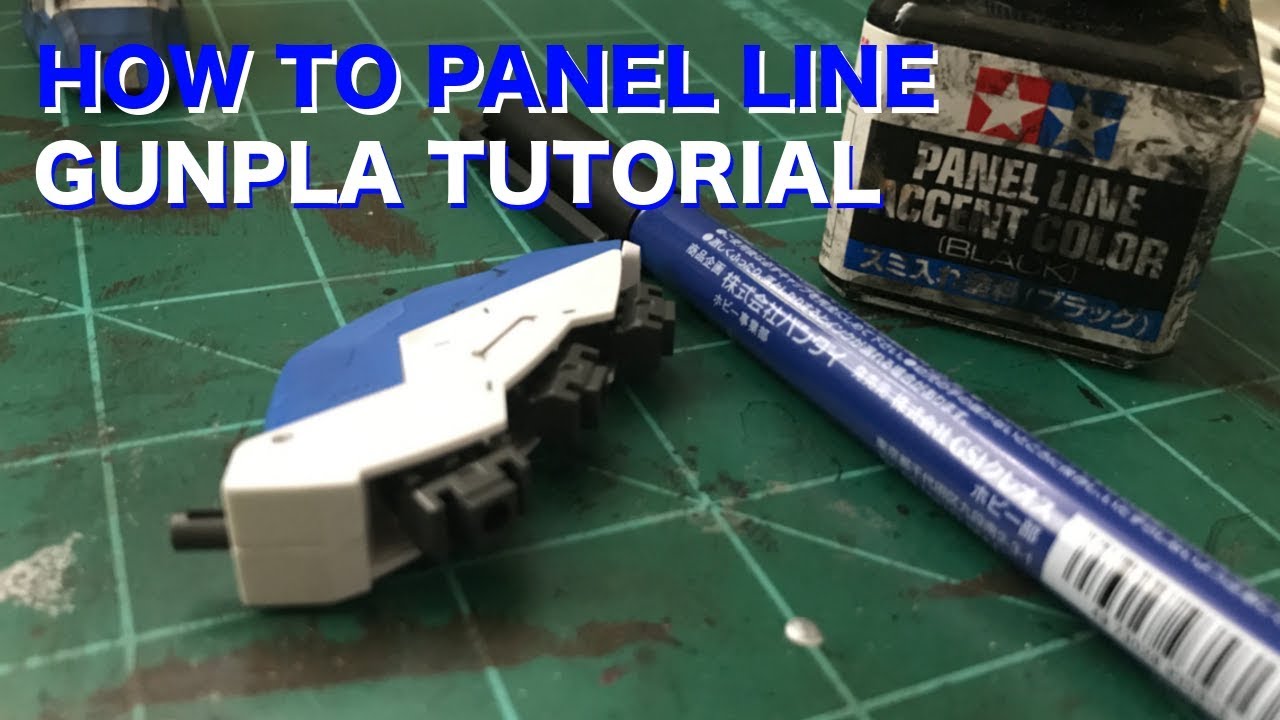 Gunpla Tutorial: How to panel line
