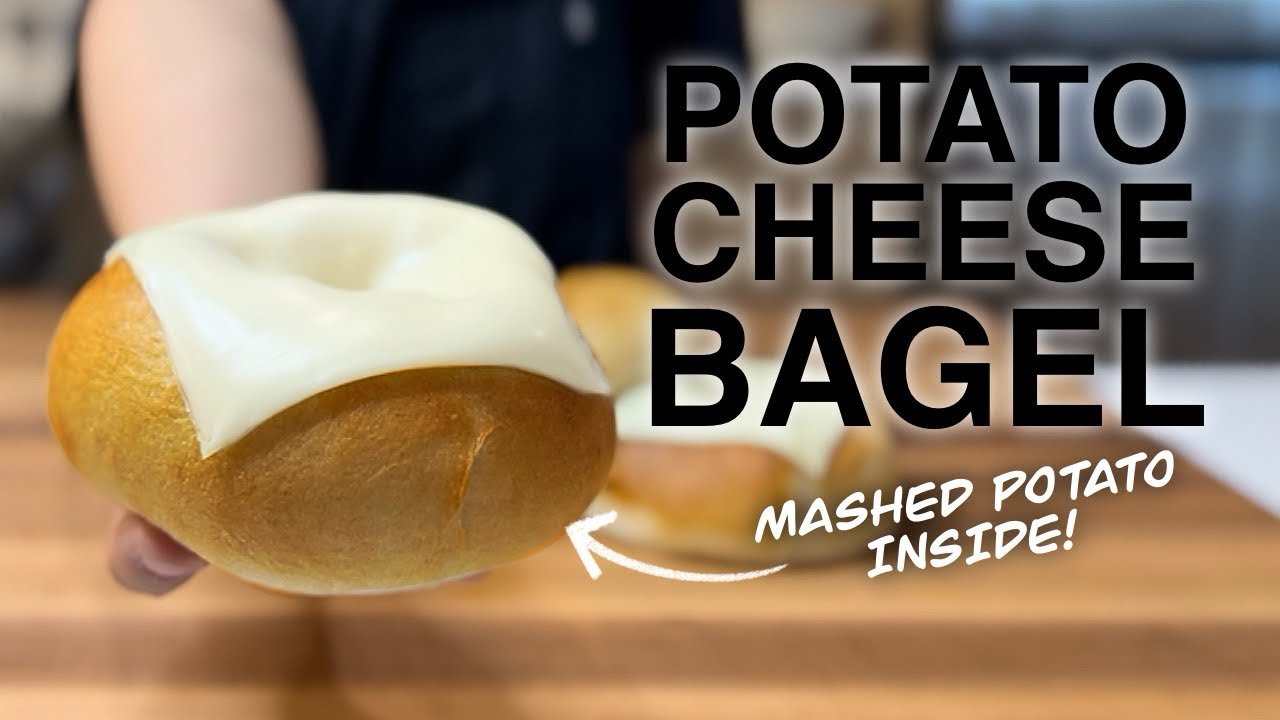 Potato Cheese Bagel | Potato Dough And Potato Filling!