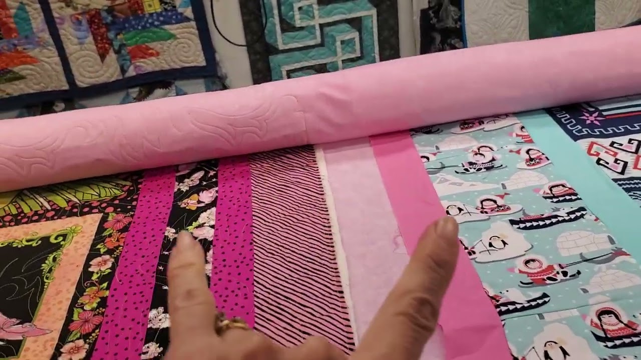 💙Norma's Eskimos panel quilt 🧊 