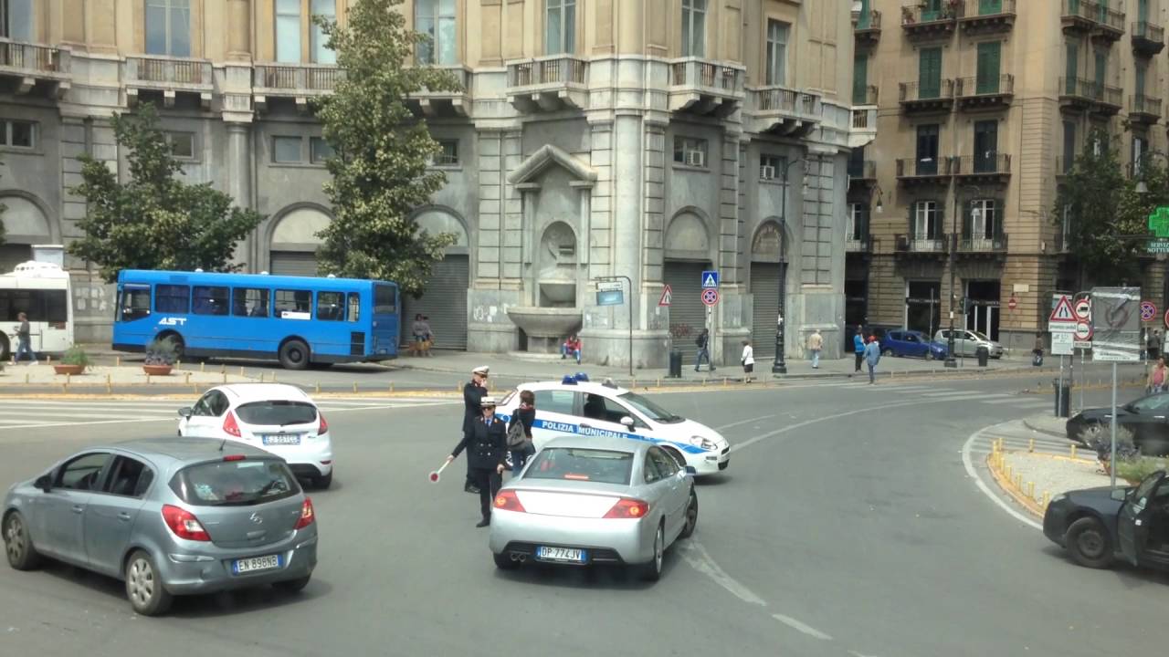 Palermo Strassenverkehr Mai 2016