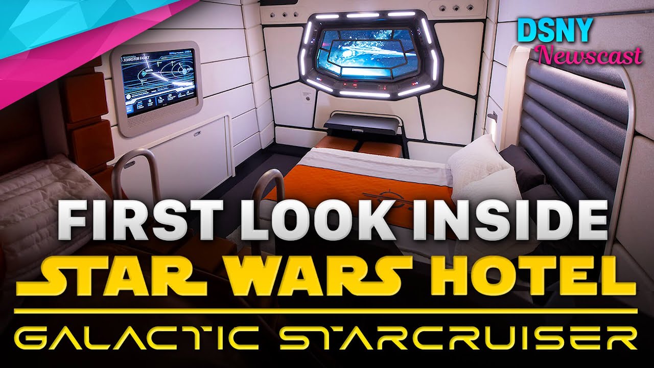 FIRST LOOK INSIDE the Star Wars Hotel at Walt Disney World - Disney News - Nov 16, 2020