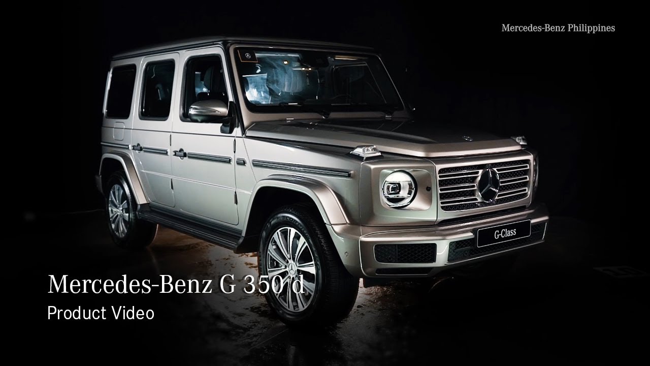 Mercedes-Benz G 350 d Product Video
