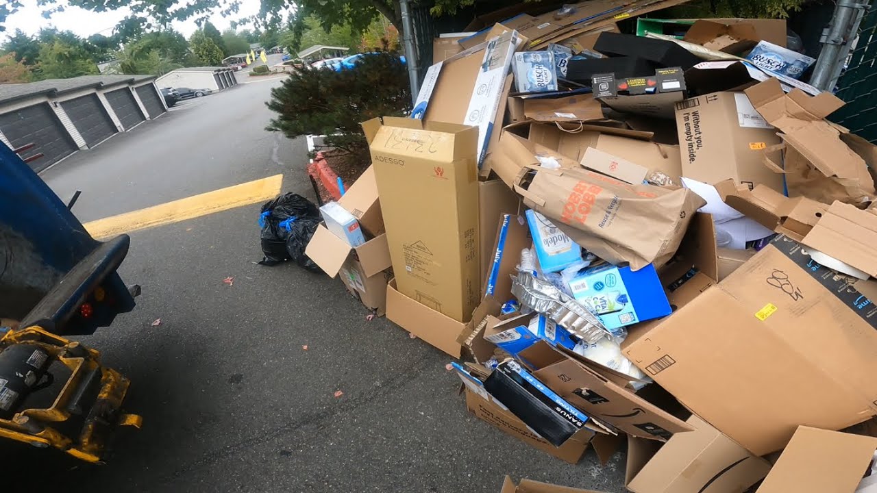 Recycle Cans Buried in Enclosure Strike pt 7 