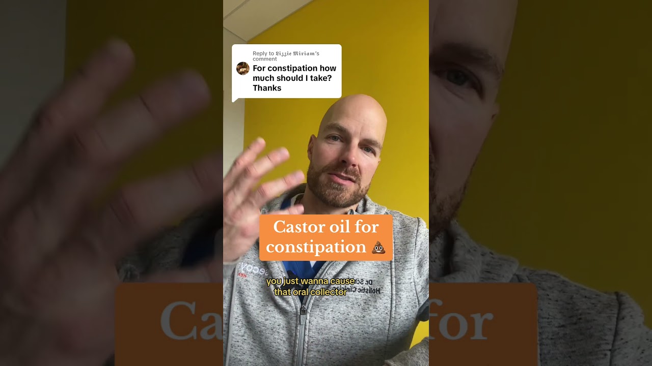 How Much Castor Oil You Should Take For Constipation