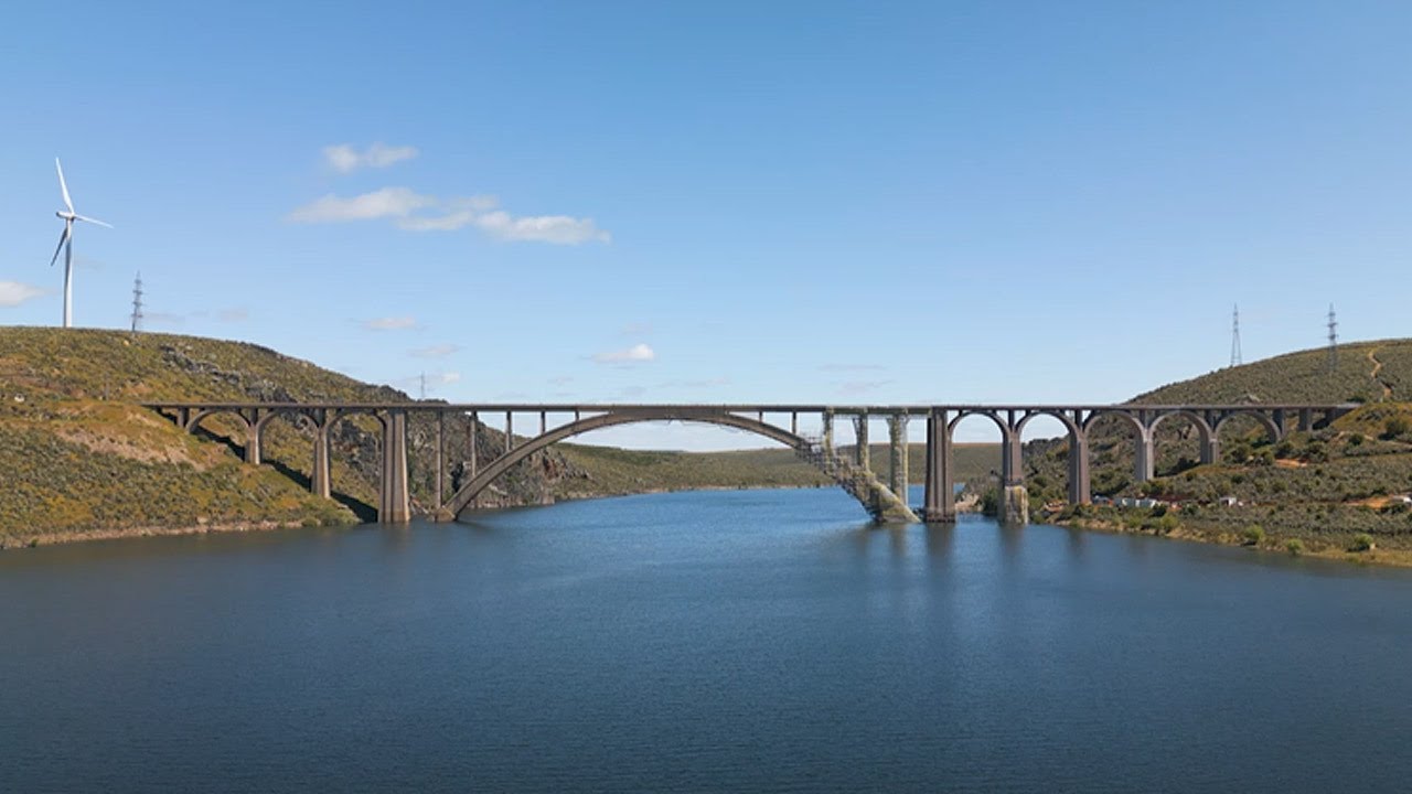 Rehabilitación Viaducto Martín Gil, Zamora, España  - ULMA Construction [es]