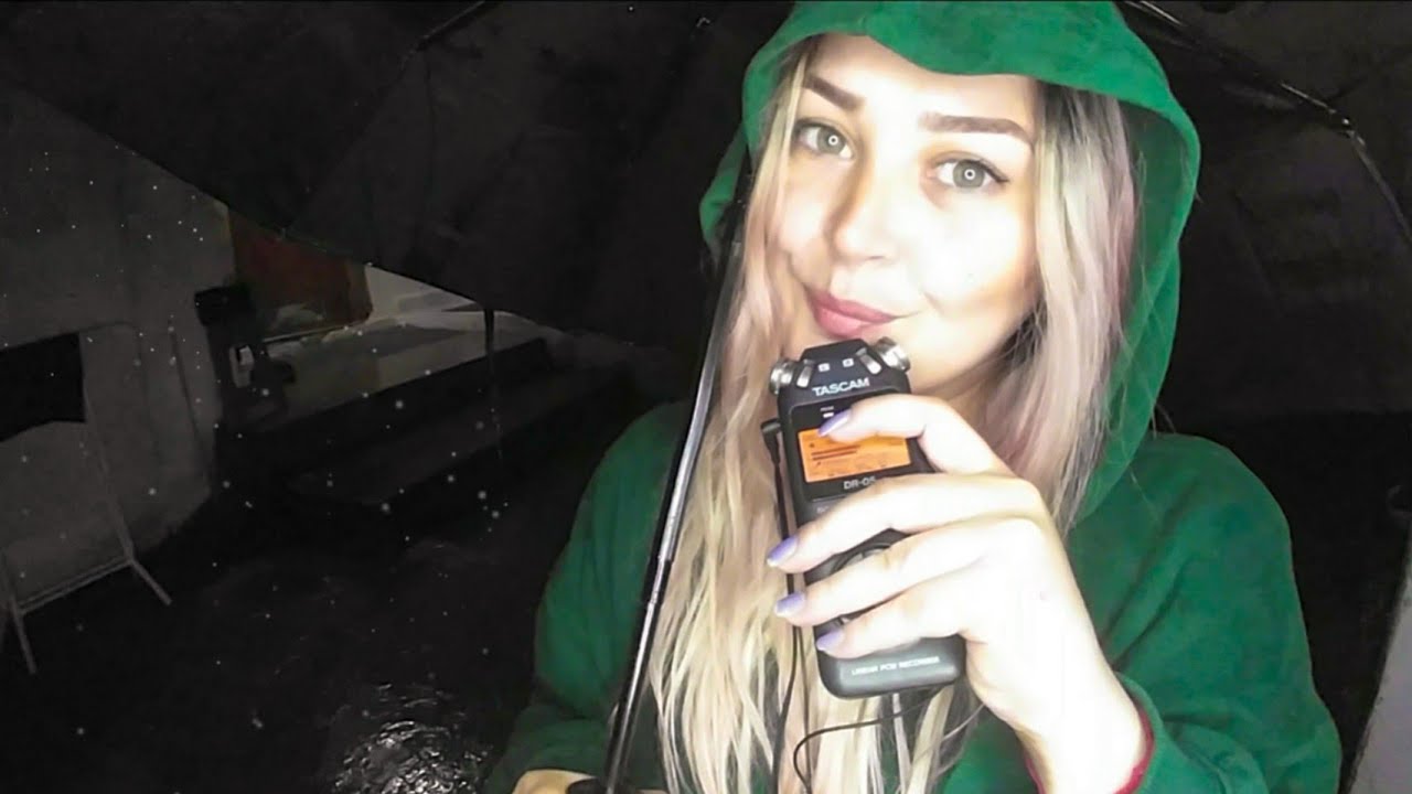 ☔Türkçe ASMR | Şemsiyeni Aç Yağmur Altında Buluşalım | Rain ASMR