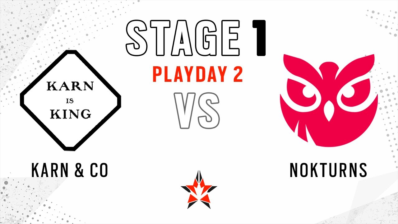 Karn & Co vs Nokturns // NA Challenger League - Stage 1 - Playday 2