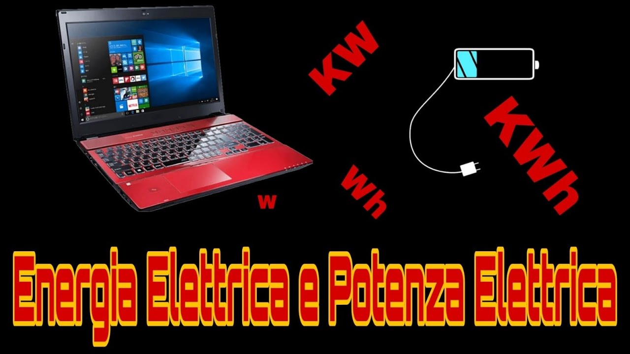 Energia Elettrica e Potenza Elettrica. Joule, Watt e Wattora 