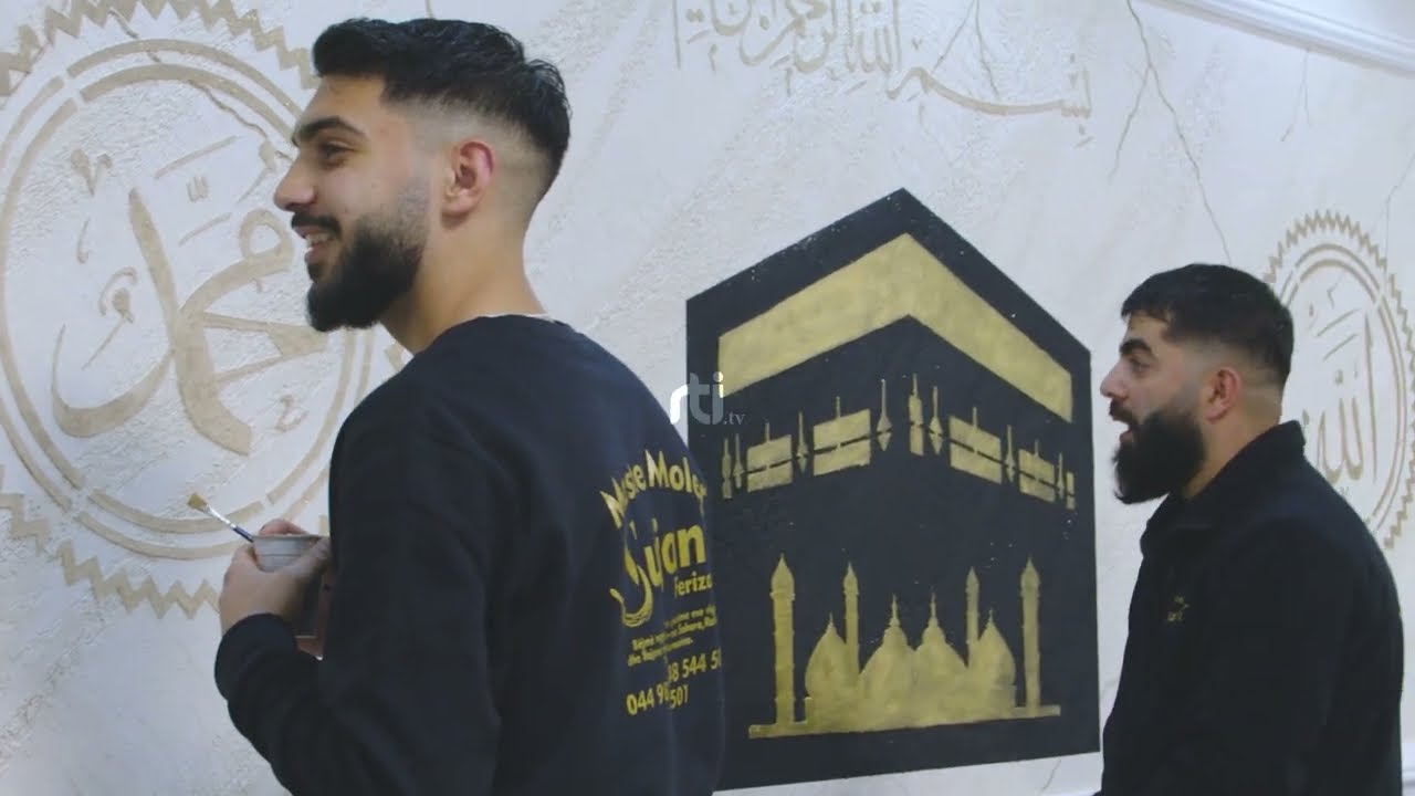 Përnime buk s'kemi pas me hangër po Allahu na ka qu sprov këtë - Kenan Aliu, artisti që dekoron mure