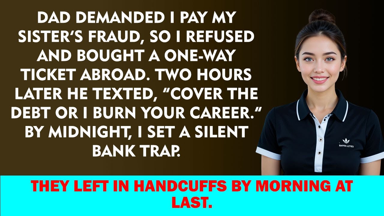 My Dad Demanded I Pay My Sister’s Fraud — I Said No and Bought a One-Way Ticket