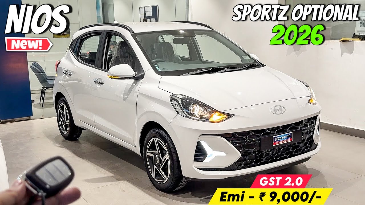 New Hyundai Grand I10 Nios Sportz(O) 2026 ❤️ | GST 2.0 में ₹73,000/- की महाबचत ✅ | Nios 2026 Review