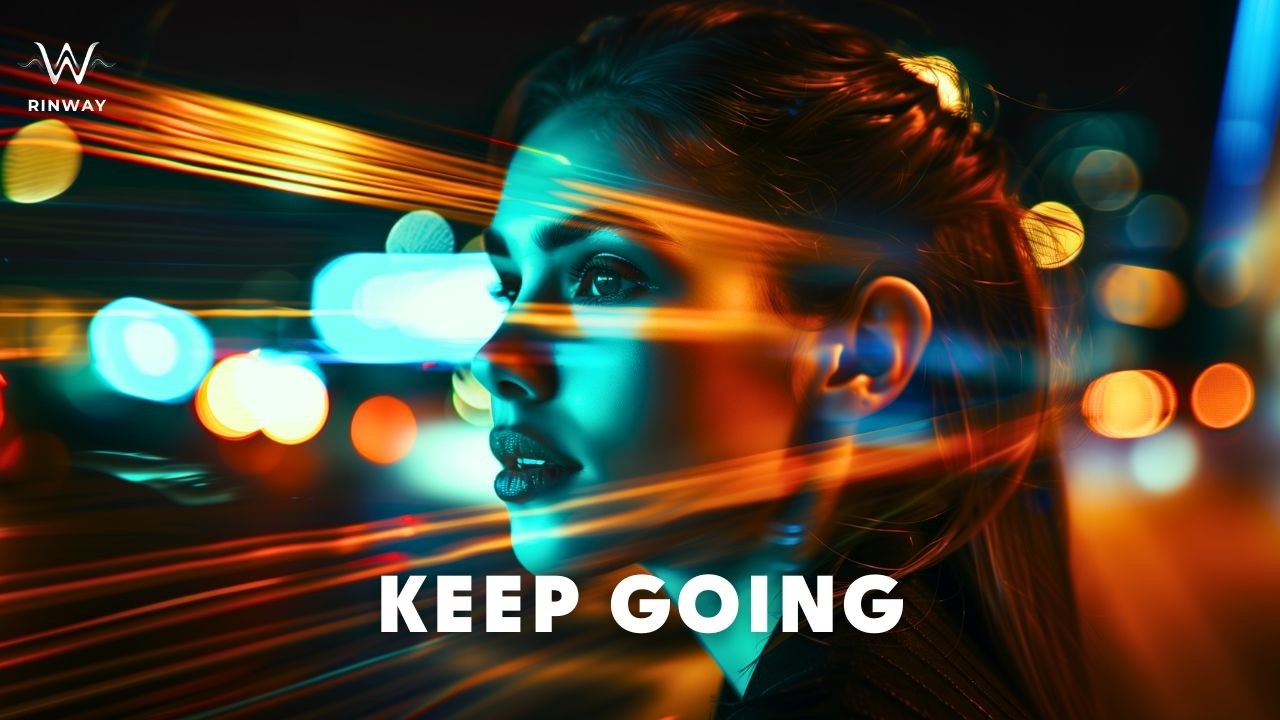 Rinway — KEEP GOING | Melodic Deep House [Lyric Video]