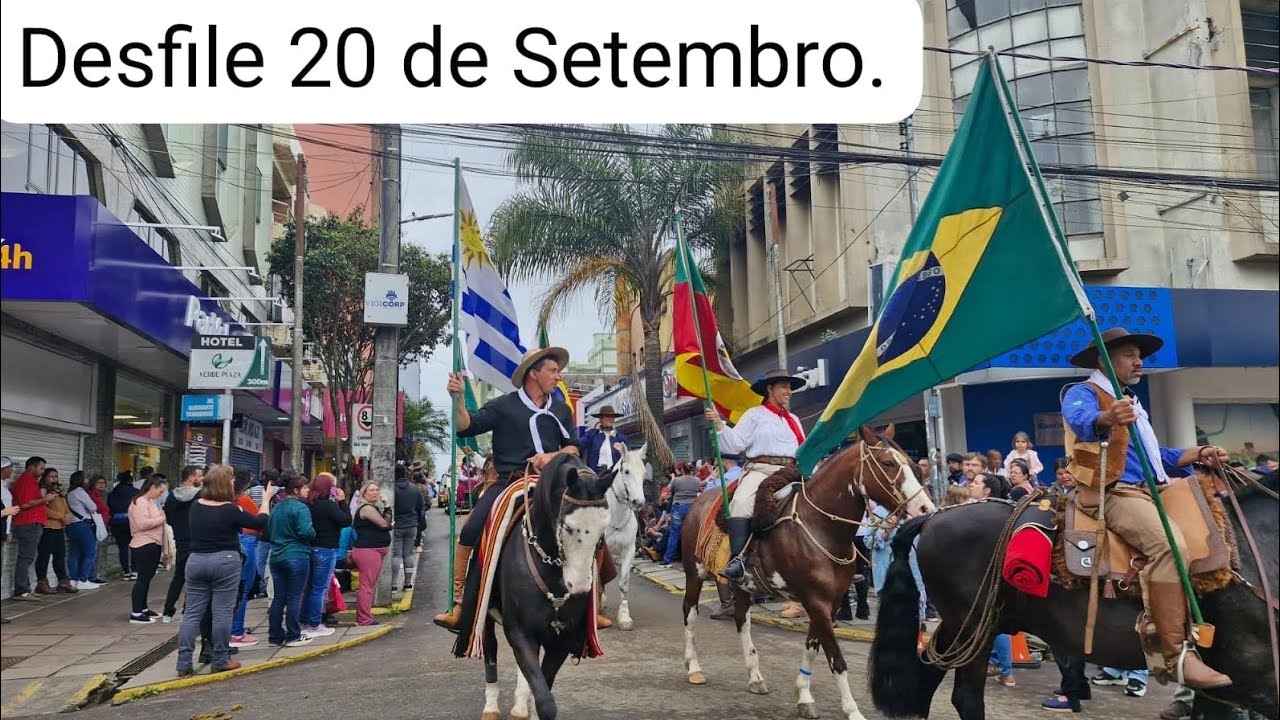 Desfile Farroupilha 20 de Setembro... Santana do Livramento/RS... 