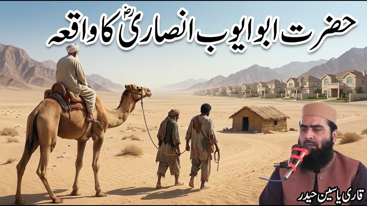 Buy Good Faith, Sell Bad Sins | Qari Yaseen Haider | حضرت ابو ایوب انصاریؓ کا ایمان افروز واقعہ