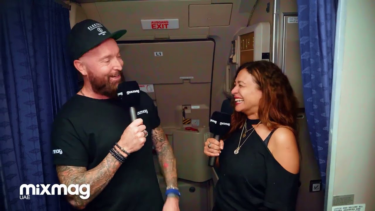 In the air interviews! En route to Sandbox Festival Egypt | Mixmag UAE
