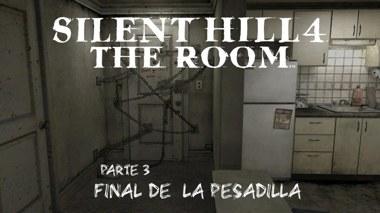 ¡NO PUEDO ESCAPAR DE WALTER! 🩸 Silent Hill 4 | PARTE 3/3 | Final Épico
