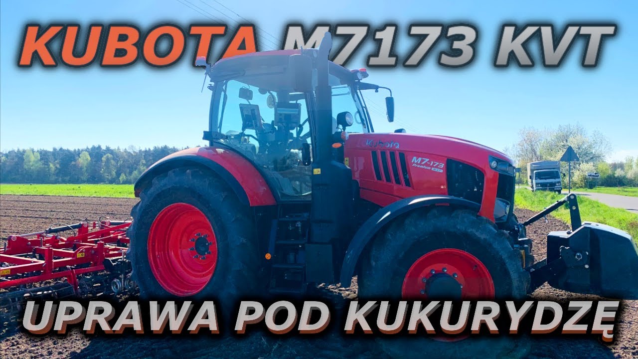 Kubota M7173 KVT | uprawa pod kukurydzę [s2023/12]