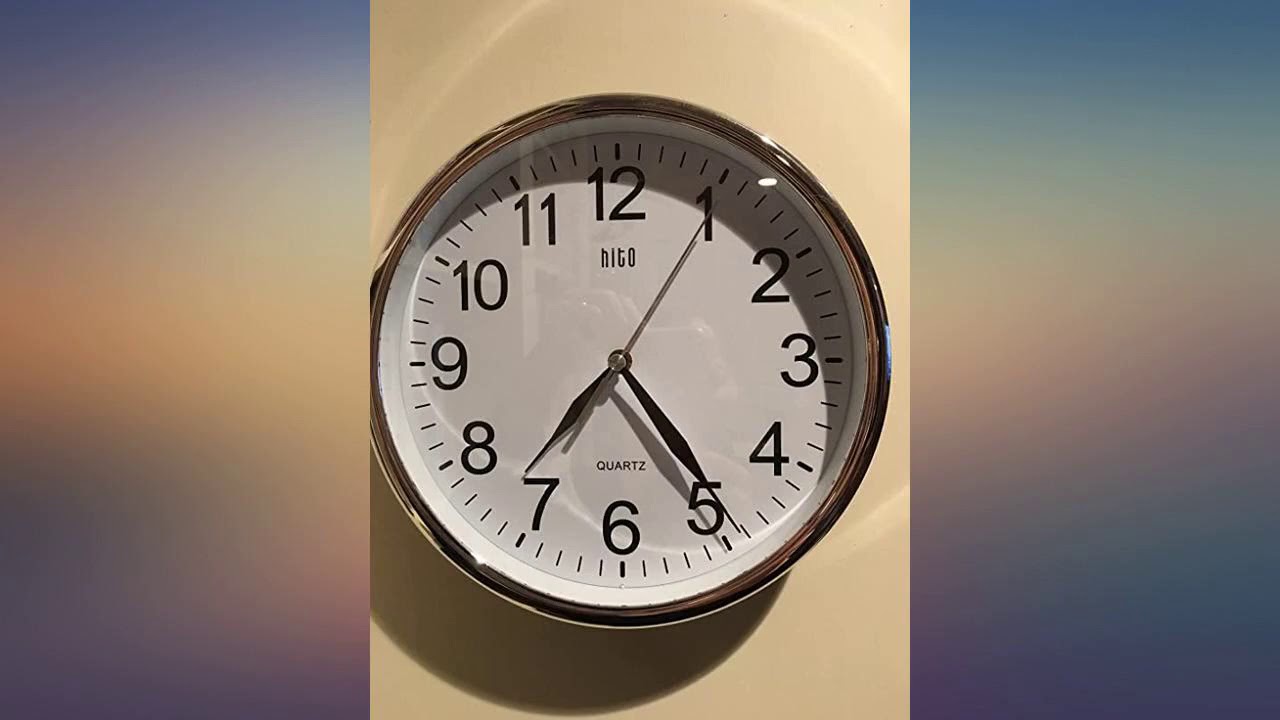 HITO Silent Non-Ticking Wall Clock- 10 Inches review