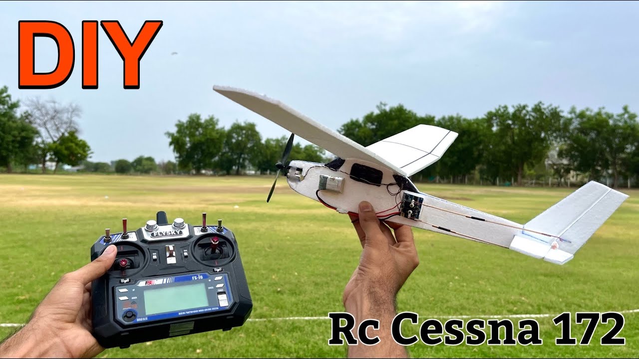 Make a Beginner rc plane out of Thermocol 