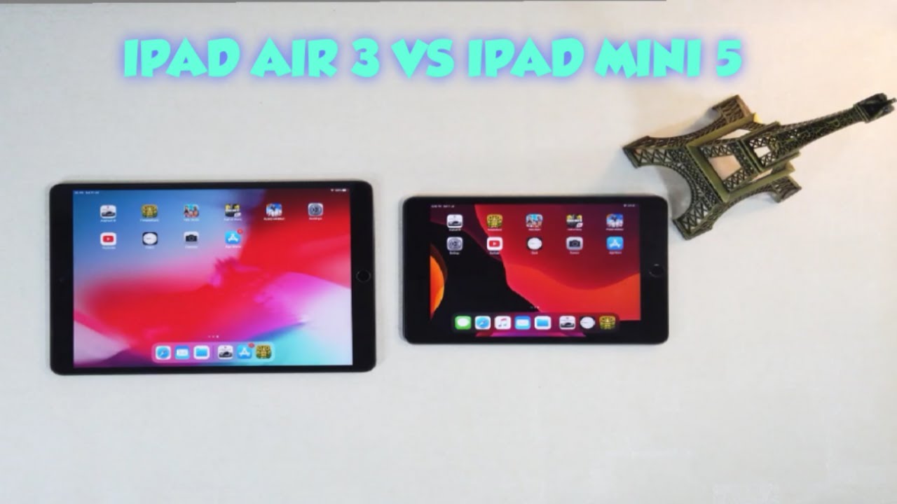 #Ipad Air 3 vs #Ipad Mini 5 Speed Test Comparison which one is best  ASMR