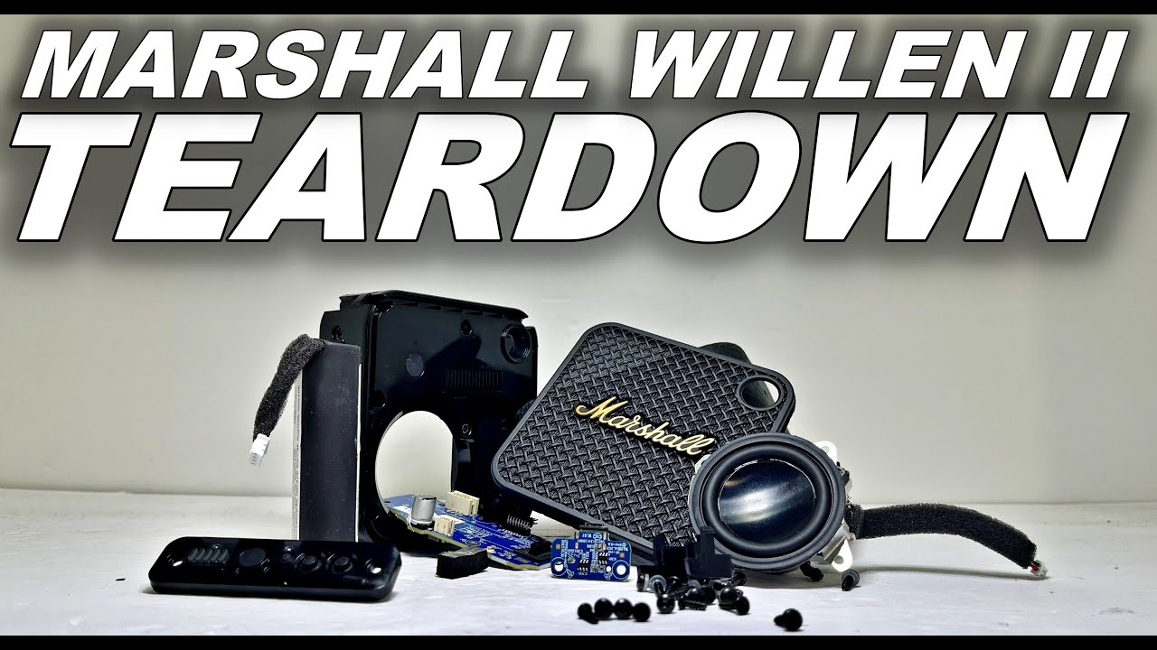 Разборка Marshall Willen II — что внутри этой колонки за 100 долларов?