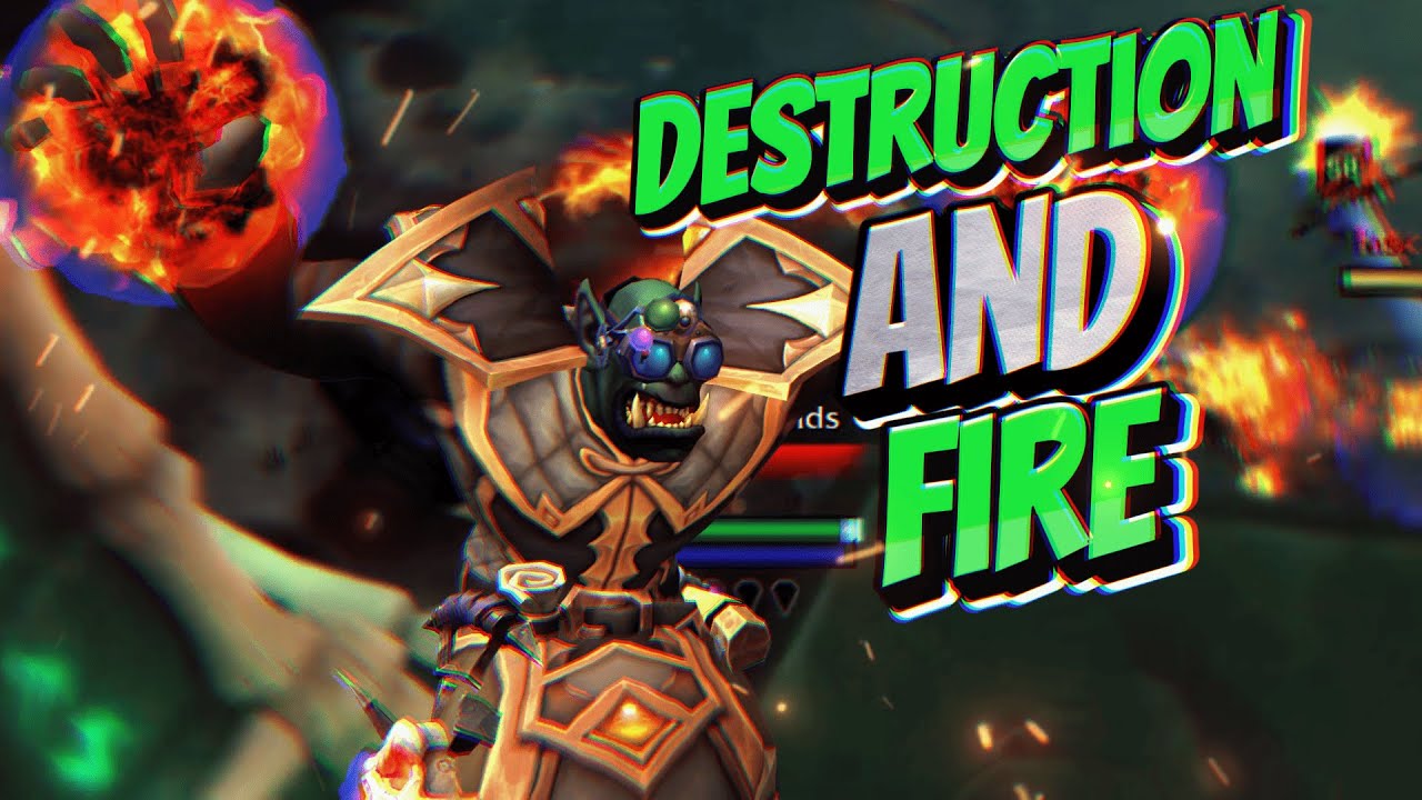 DESTRUCTION WARLOCK DIABOLIST THE WAR WITHIN PvP 2v2