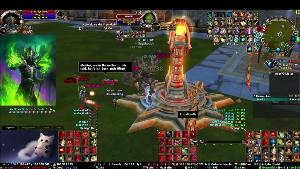 Runes of Magic - Belagerungskrieg - Ordendertempler vs Paradox - Duráka Schurke/Bewahrer