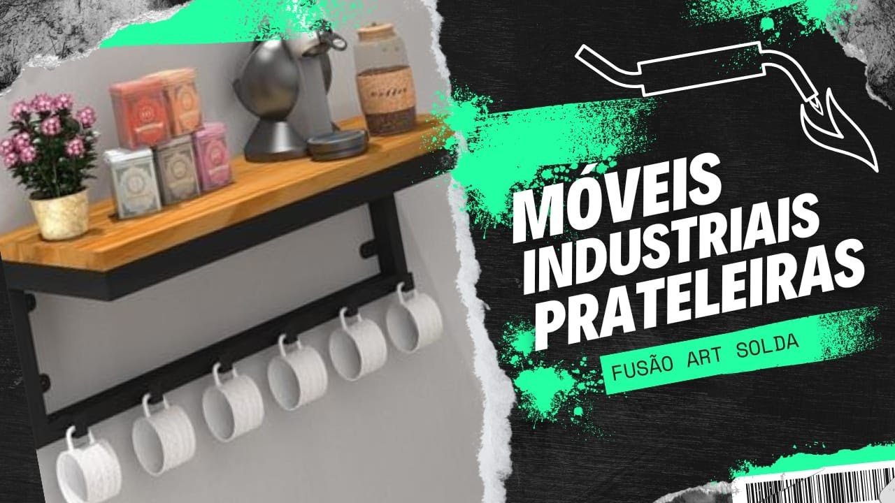 IDEIAS DE PRATELEIRAS (M&Oacute;VEIS INDUSTRIAIS) PRA VOC&Ecirc;