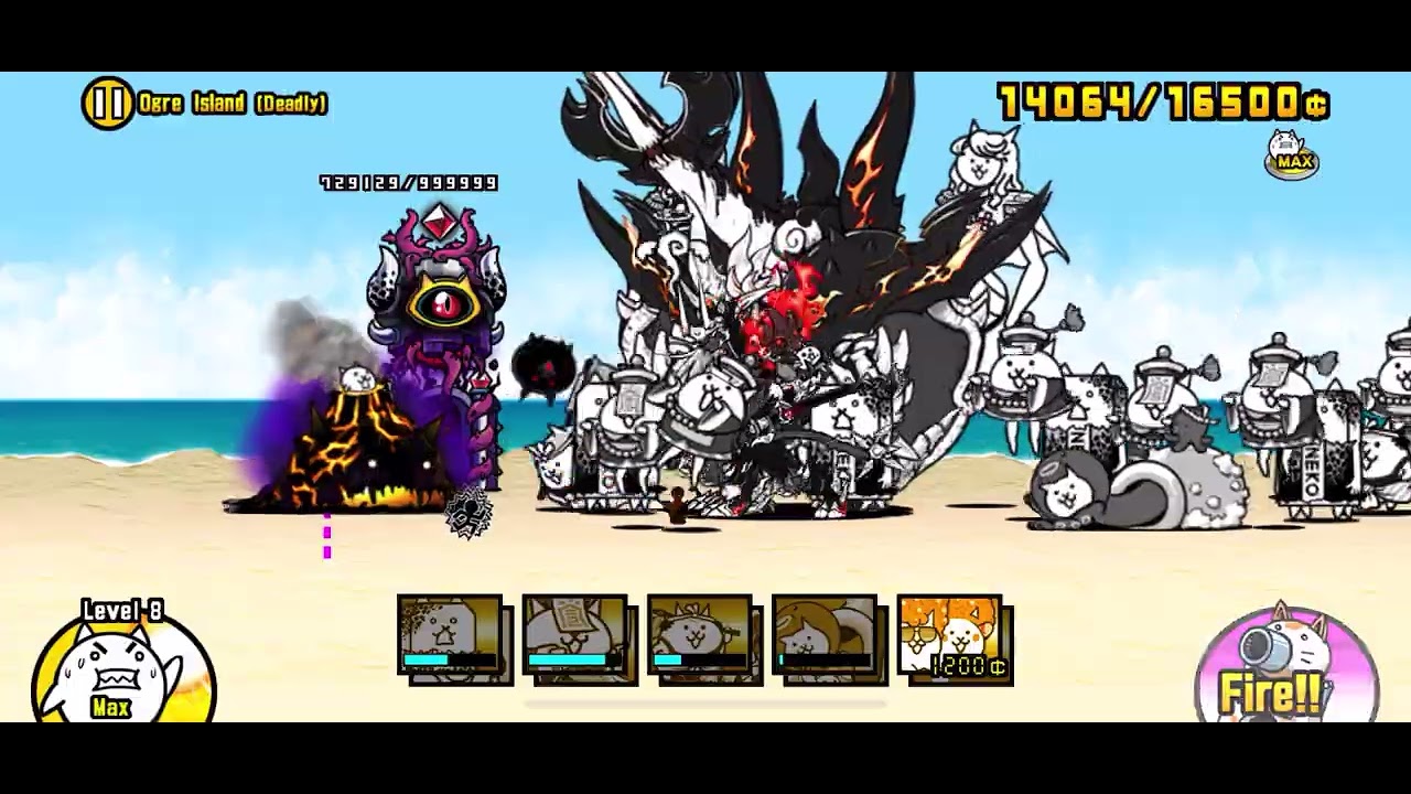 I beat the manic island cat