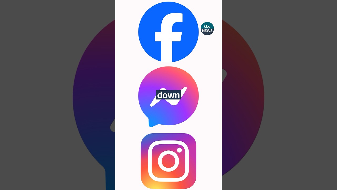 Huge Meta outage as Facebook, Messenger and Insta all down #facebook #instagram #messenger #meta
