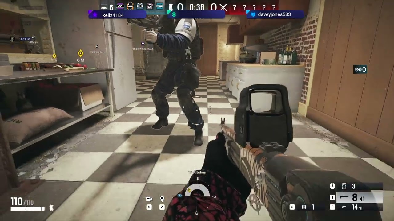 Rainbow 6 with the Rainbow 6 Perishment Squad