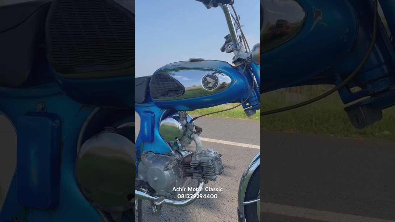 Honda S90 Biru Original