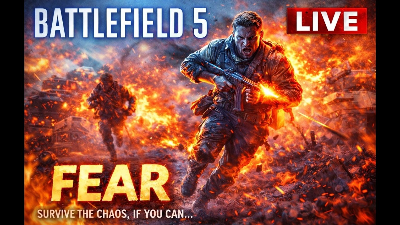 BATTLEFIELD 5 LIVE 🔥 Survive The Chaos If You Can!