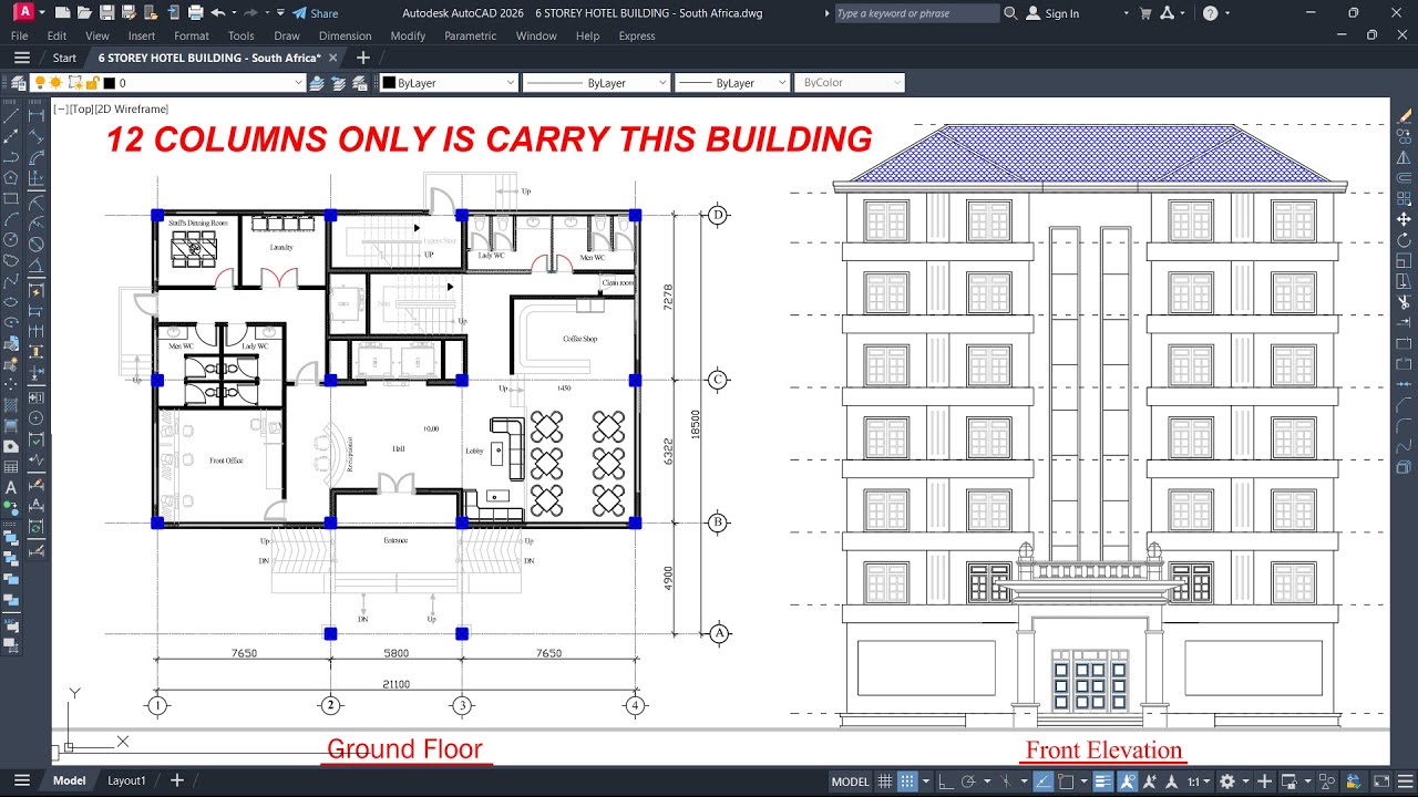DETAILED DESIGN OF 6-STOREY BUILDING | Protastructure 2026 | LESSION 4