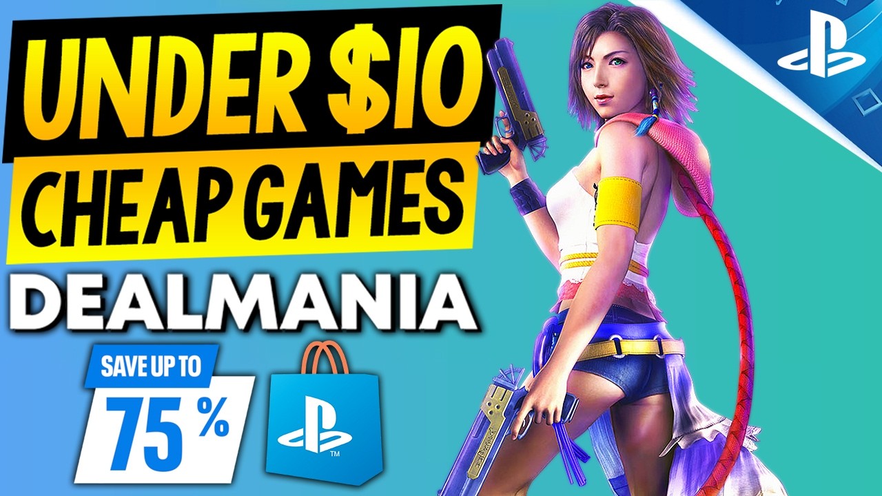 PSN DEALMANIA SALE - 15 AMAZING PS5/PS4 Game Deals UNDER $10!