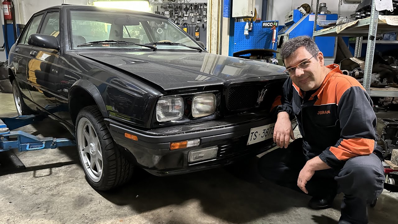 Riportiamo in vita un'altra maserati…#news #viral #video #auto #car #maserati #old #passionemotori