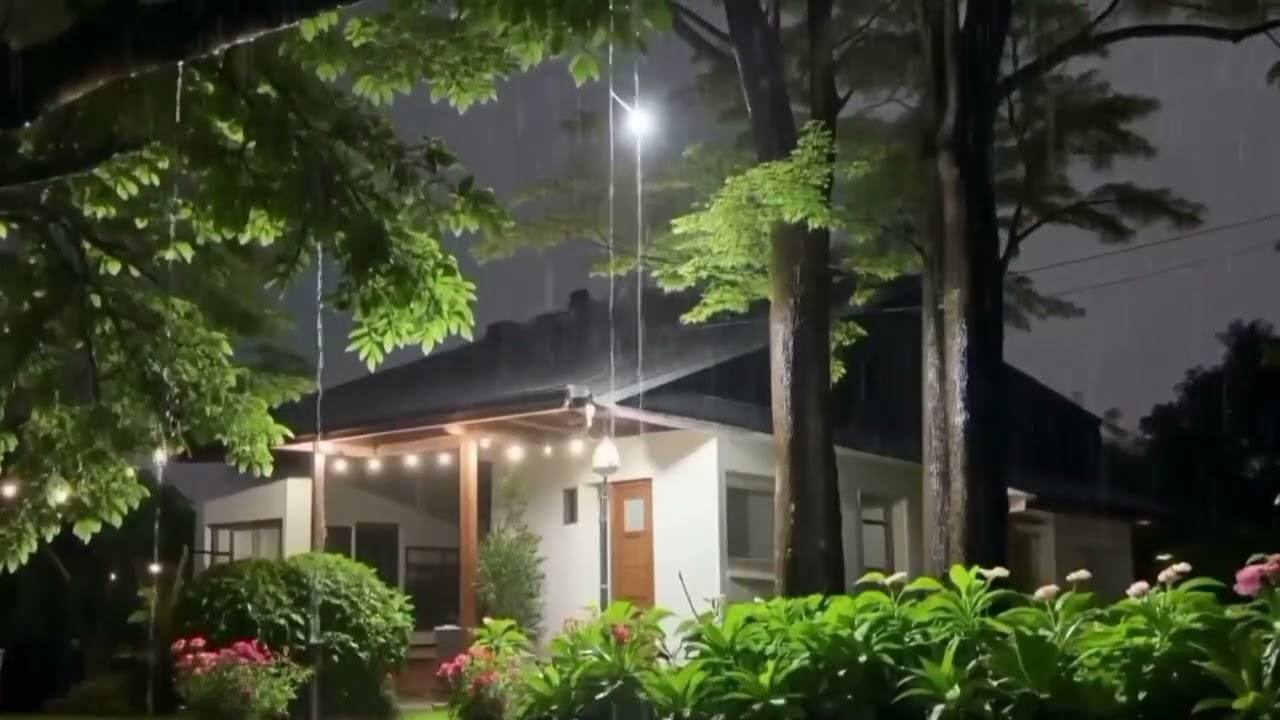Rain ASMR in a Wooden Cabin Deep in the Forest | Sleep & Relax