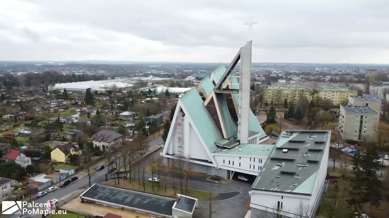 Częstochowa, dzielnice Tysiąclecie i Północ | Panorama Częstochowa z drona | 10.02.2024 r.