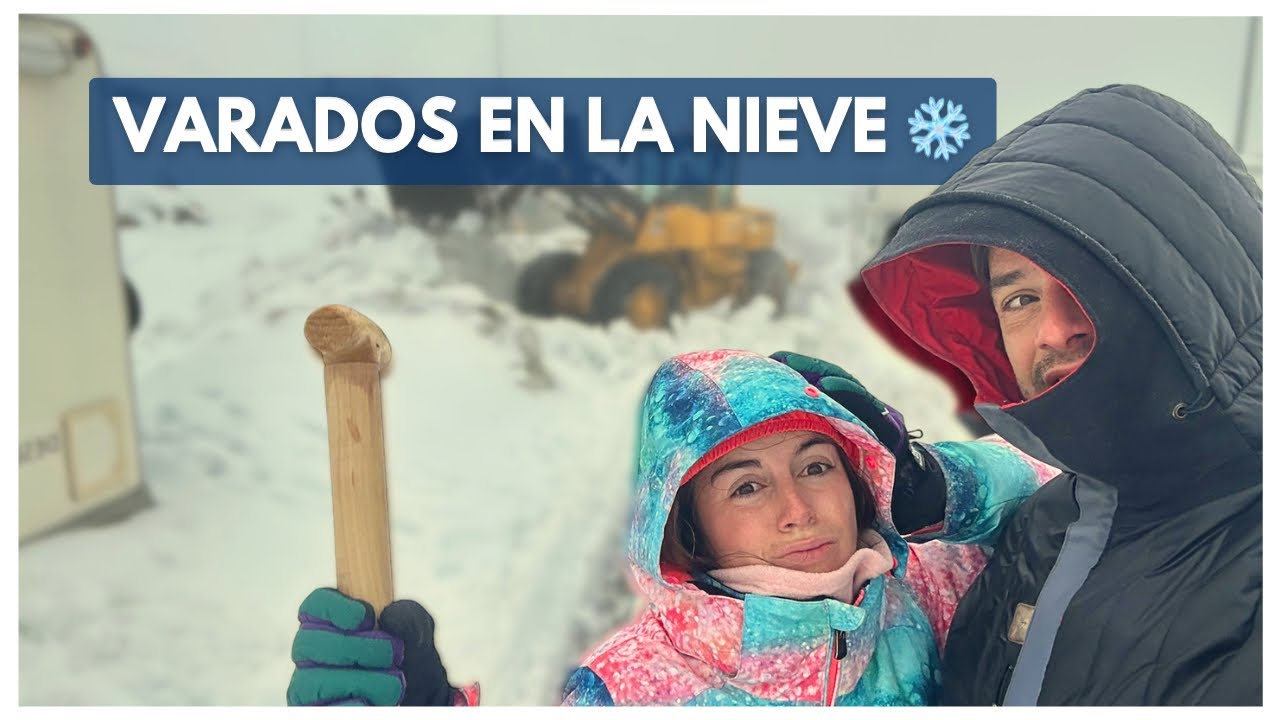 🚐❄️🌨️ CLIMA EXTREMO en CAMPER 😱 Así sobrevivimos en la nieve con nuestra autocaravana #sierranevada