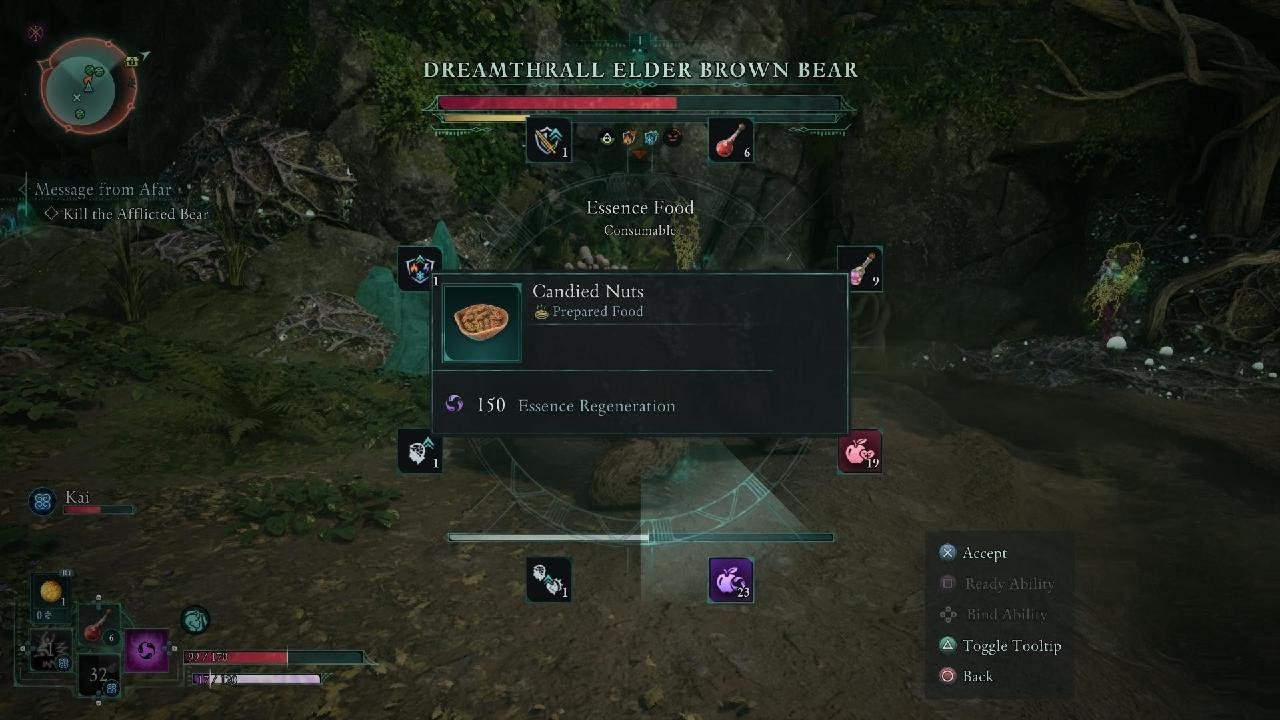 Avowed Path of Dambed Dreamthrall Elder brown bear. What torture