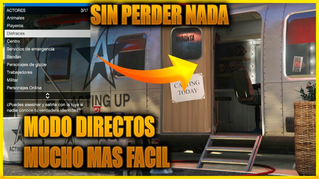 *NUEVO* COMO SACAR CONJUNTOS MOD DEL MODO DIRECTOR MUY FACIL SIN AYUDA EN GTA ONLINE PS4/XBOX