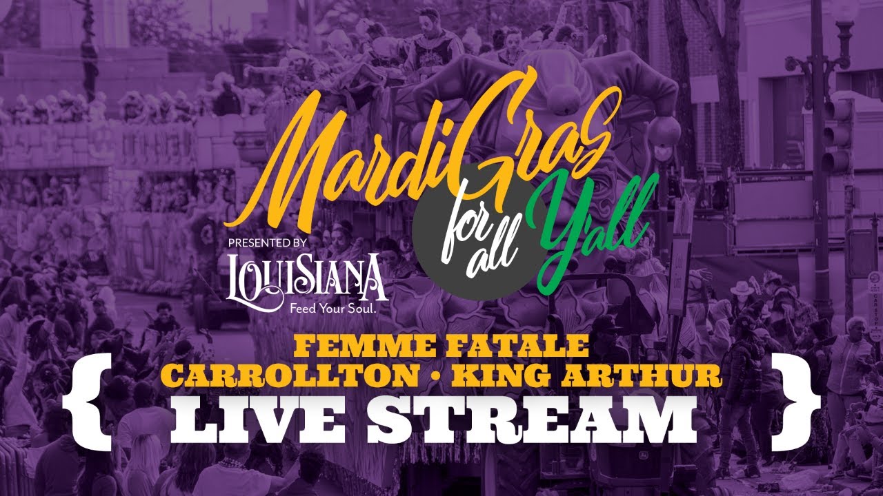 NOLA.com Parade Cam: Femme Fatale, Carrollton, King Arthur