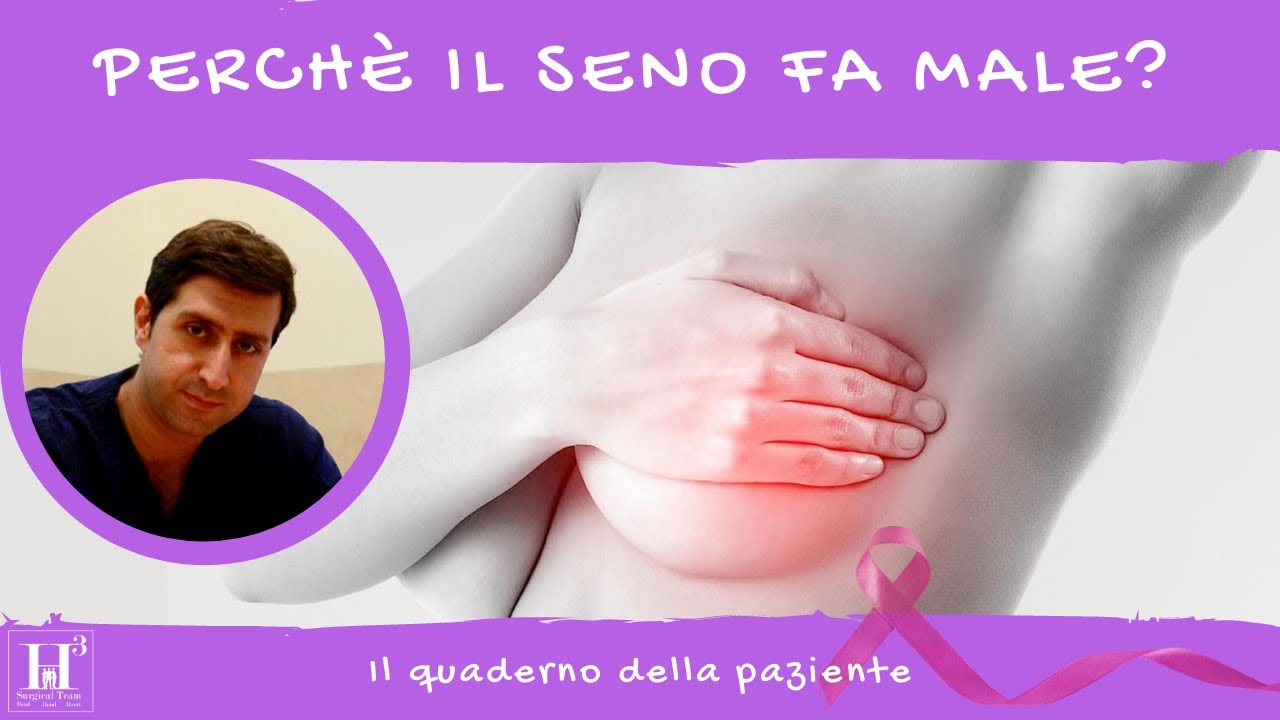 IL DOLORE AL SENO (O MASTODINIA) 👨‍⚕️ Il quaderno della paziente
