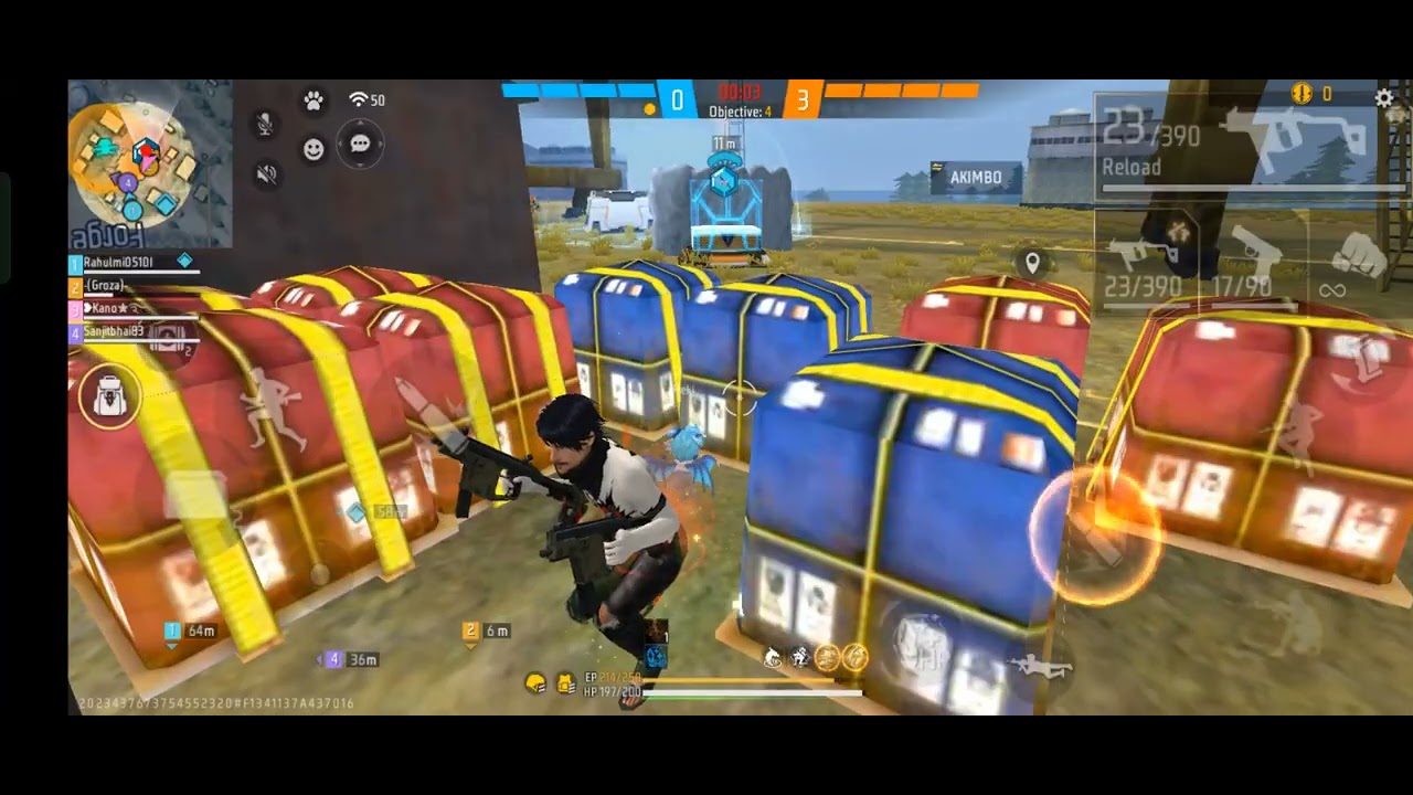 GARENA FREE FIRE - CS RANKED GAMEPLAY |NEW MODE | FREE FIRE CLASH SQUAD | MUST WATCH | KANHA GAMINAG