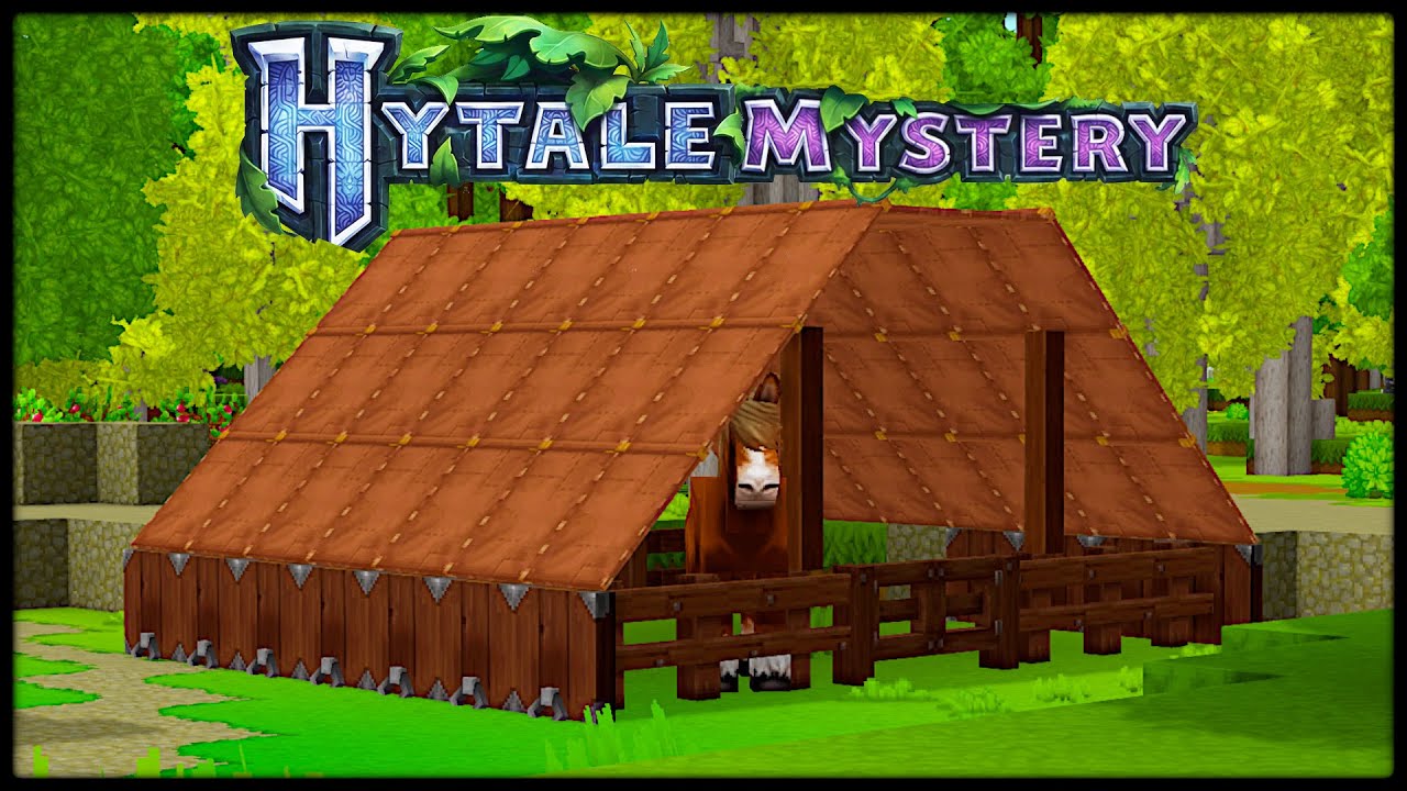 Hytale Mystery ⚔ Tag 10 | Einen Stall für PFERDinand