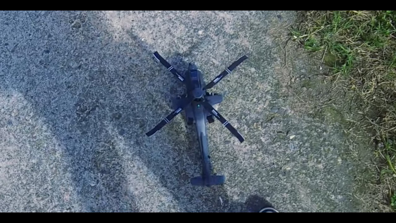 RC APACHE AH-64  1：32 flight test 羽翔 阿帕契 首航試飛