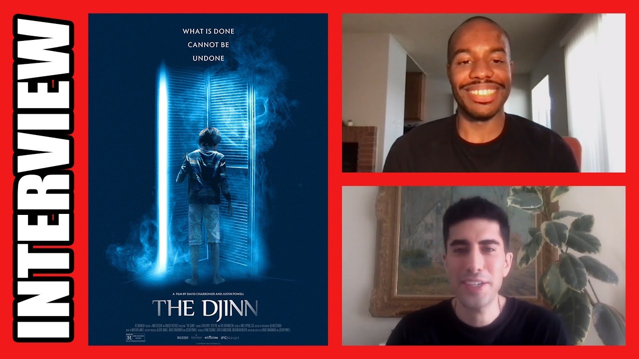 THE DJINN directors Justin Powell & David Charbonier on their new horror film | Exclusive Interview